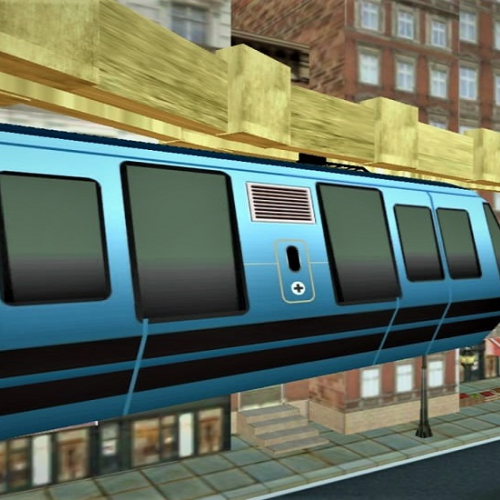 Sky Train Simulator : Elevated Train Driving Game