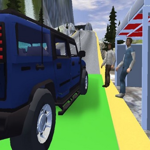 Offroad Hummer Uphill Jeep Driver Game