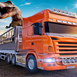 Animal Zoo Transporter Truck Driving Game 3D