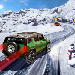 SUV Snow Driving 3d