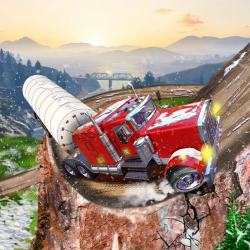 Semi Truck Snow Simulator