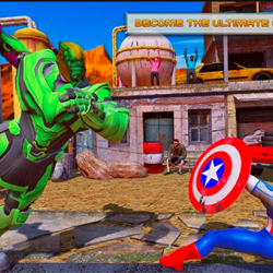 Venom Hero Street Fighting Game